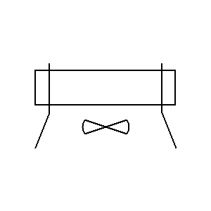 Symbol: heat exchange - air cooler