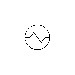 Symbol: wymienniki ciepła - wymiennik ciepła