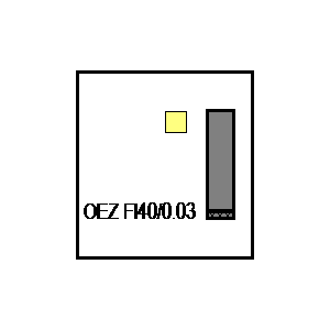 Symbol: wyłącznik - OEZ FI40
