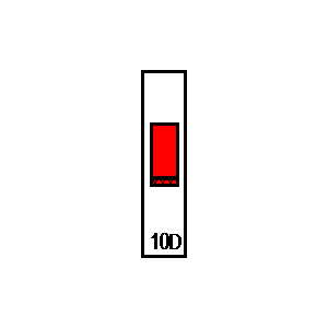 Symbol: wyłączniki automatyczne - LSN10D