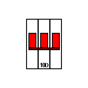 Symbol: wyłączniki automatyczne - LSN10D3p