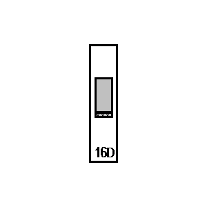 Symbol: wyłączniki automatyczne - LSN16D