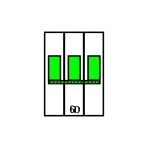 Symbol: wyłączniki automatyczne - LSN6D3p