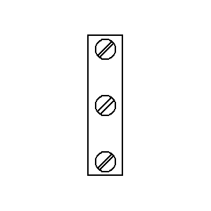 Symbol: szyny zbiorcze - RSA6L