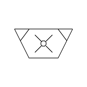 Symbol: kruszarki i młyny - młyn udarowy