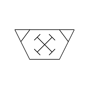 Symbol: kruszarki i młyny - młyn młotkowy