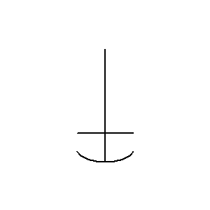 Symbol: miksery - mieszadło kotwiczne