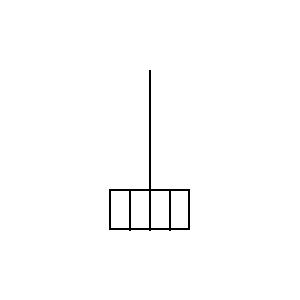 Symbol: miksery - mieszadło turbinowe