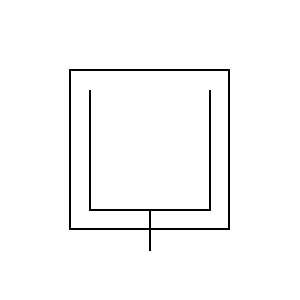 Symbol: wirówki - Wirówka z nieperforowanym bębnem