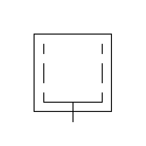 Symbol: wirówki - wirówka z perforowanym bębnem