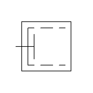 Symbol: wirówki - Wirówka wyładowcza
