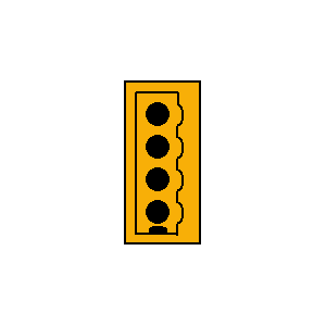 Symbol: clamps - Wago 271-4_Male-ora