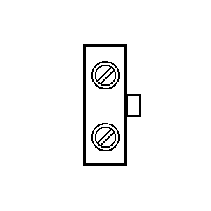 Symbol: części mechaniczne - Segment czekoladowy