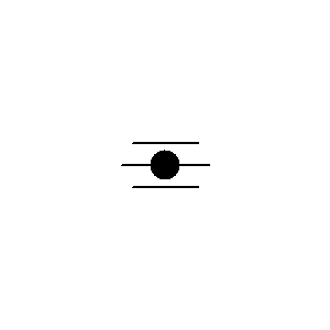 Symbol: technologia mikrofalowa - linia taśmowa z trzema przewodami