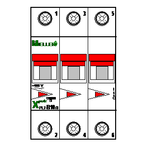 Symbol: moeller - PL7-B10-3