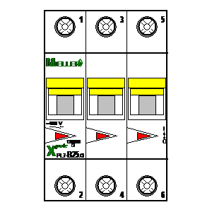 Symbol: moeller - PL7-B25-3