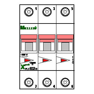 Symbol: moeller - PL7-B32-3