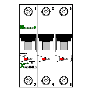 Symbol: moeller - PL7-B40-3