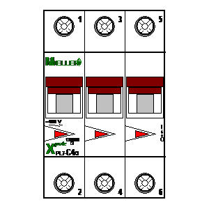 Symbol: moeller - PL7-C4-3