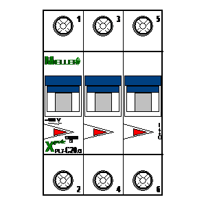 Symbol: moeller - PL7-C20-3