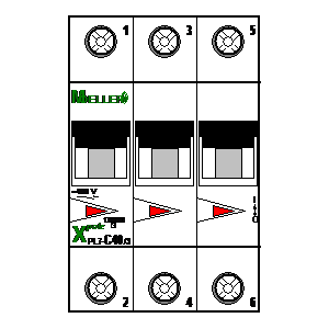 Symbol: moeller - PL7-C40-3