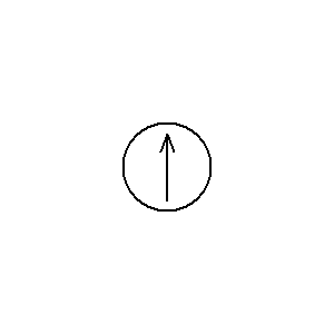 Symbol: przyrządy pomiarowe - galwanometr