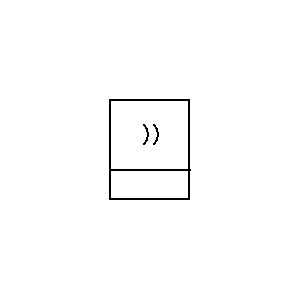 Symbol: ezs - elektroniczne systemy zabezpieczeń - czujnik ruchu