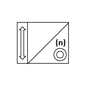 Symbol: sensors - przycisk z {n} stykami przełączającymi