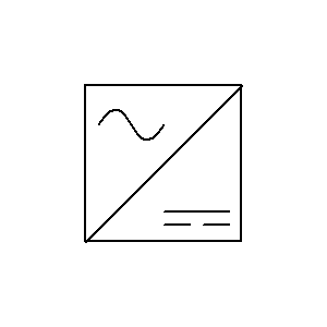 Symbol: jednostki bazowe - zasilanie sieciowe