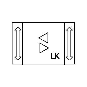 Symbol: jednostki bazowe - jednostka połączenia liniowego