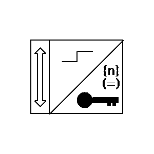 Symbol: sensors - system blokujący