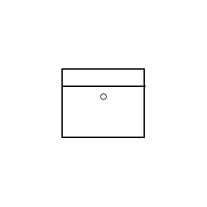 Symbol: plany pięter - zlew