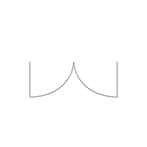 Symbol: drzwi - drzwi dwuskrzydłowe