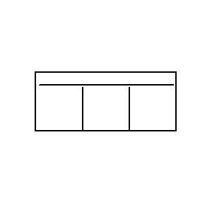 Symbol: plany pięter - sofa