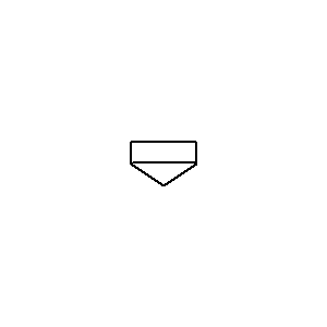 Symbol: plany pięter - pisuar