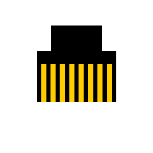 Symbol: alte - RJ-45