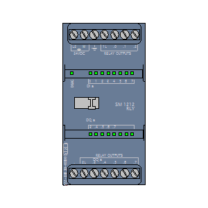 Symbol: plc - SM 1222 RELAY
