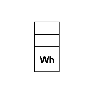 Symbol: licznik watogodzin - licznik energii czynnej