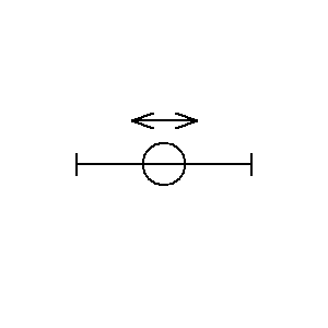 Symbol: direct part - Część prosta z bezstopniowo ruchomym kurkiem