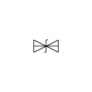 Symbol: diody - dioda z efektem przebicia, dwukierunkowa