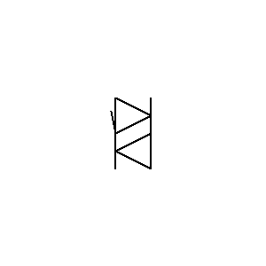Symbol: półprzewodniki i lampy - triak