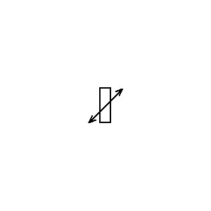 Symbol: półprzewodniki i lampy - warystor