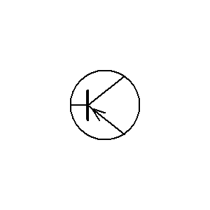 Symbol: transistors - PNP