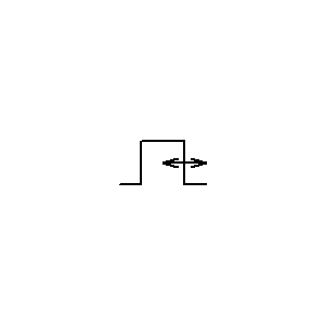Symbol: modulacja impulsów - pulsacyjna modulacja siarki