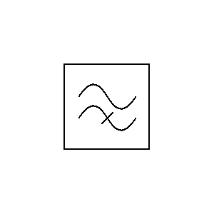 Symbol: transmission technology - górny przepust