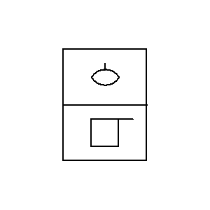 Symbol: przekaźniki - urządzenie zabezpieczające buchholz (przekaźnik gazowy)