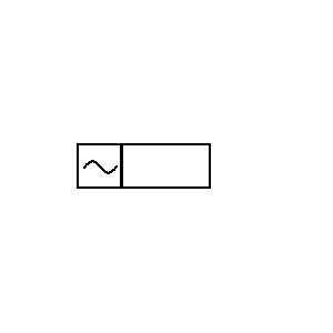 Symbol: przekaźniki - cewka urządzenia AC