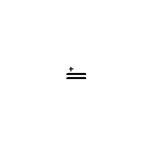 Symbol: kondensatory - elektrolit kondensatora