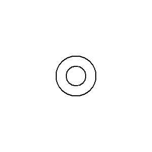 Symbol: dystrybucja zasilania - punkt dystrybucji
