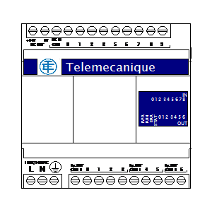Symbol: plc - TWDLCAA16DRF